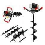 Motorni Bušač rupa za zemlju + 3 Svrdla - POWERMAT®