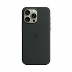 Apple Silicone Case with MagSafe iPhone 15 Pro Max crna