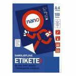 Etikete za laserske i ink-jet pisače Nano, N-88, fi 20 mm, 100/1