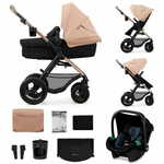 Kinderkraft dječja kolica Moov Sand beige