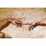Reprodukcija slike Michelangelo Buonarroti - Creation of Adam, 70 x 45 cm