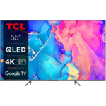 TCL 55C635 televizor, 55" (139 cm), QLED, Ultra HD, Google TV, rabljeno