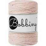 Bobbiny 3PLY Macrame Rope 1,5 mm Pastel Pink Konac