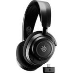 SteelSeries Arctis Nova 7 gaming slušalice, 3.5 mm/bežične/bluetooth, crna/crvena, 25dB/mW/93dB/mW, mikrofon