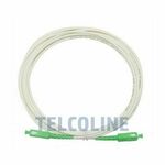 NFO Patch cord, SC APC-SC APC, Singlemode 9 125, G.657B3, Simplex, 5m, LSZH, White NFO-PCSSM-05065 NFO-PCSSM-05065