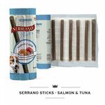 Mediterranean Natural poslastica za pse Serrano Sticks losos i tuna 192 g