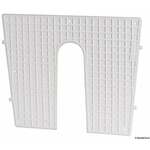 Osculati Stern protection plate white 430x350 mm