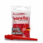 Pikado špicevi (vrhovi) Karella Keypoint | 100 komada | crveni