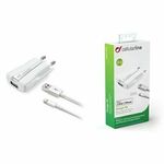 Cellularline kućni punjač za iPhone i MFI kabel 1A