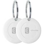 Cellularline Bluetooth pronalazač predmeta Tracy Duo White Cellularline Tracy Duo Bluetooth-Tracker bijela