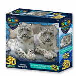 Animal Planet 3D puzzle, snježni leopard, 100/1