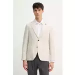 Laneni sako Tommy Hilfiger za muškarce, boja: bež, SQTHL5966.SQTH500