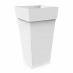 PVC tegla MELROSE KVADRAT 40x40x65 BIJELA