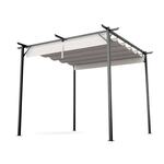 Blumfeldt Blumfeldt Pantheon Robust, pergola, 3 x 3 m, s bočnim roletama, čelik otporan na vremenske uvjete premazan prahom