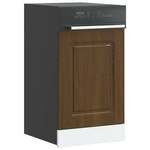 vidaXL Ploča za perilicu posuđa Kalmar 45x1,5x67 cm konstruirano drvo