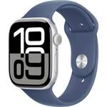 Apple Watch Series 10 46mm pametni sat, Silver Denim Sport Band