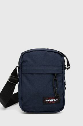 Torbica Eastpak boja: tamno plava - mornarsko plava. Mala torbica iz kolekcije Eastpak. na kopčanje model izrađen od tekstilnog materijala.