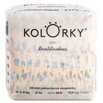KOLORKY Dan - kiša i duge - M (5-8 kg) - 21 komad - jednokratne eko pelene