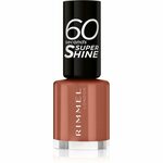 Rimmel 60 Seconds Super Shine lak za nokte nijansa 130 Caramel Candy 8 ml