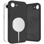 Tech-Protect Liquid Silicone MagSafe maska za iPhone 16e, crno