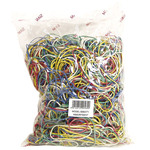 Vezica gumena fi120 -30mm x širina 1,6mm x 1kg - mix boja
