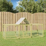 vidaXL Kokošinjac 300 x 100 x 150 cm od impregnirane masivne borovine