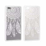 MG Lace Pattern 3 maska za Samsung Galaxy J7 2017, bijela