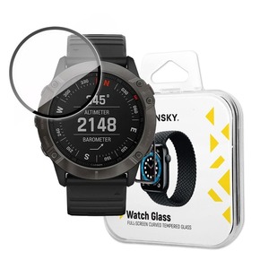 Wozinsky Watch Glass hibridno staklo za Garmin Fenix 6X crno
