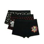 Cropp - Komplet od 3 para bokserica Stitch - crno