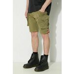 ALPHA INDUSTRIES Cargo hlače zelena