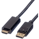 ROLINE HDMI DisplayPort transformator Crno 5m 11.04.5788-10