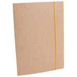 FASCIKL KLAPA S GUMICOM A4 270 g/m² KARTON KRAFT SMEĐI