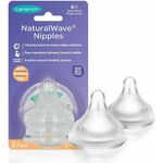 Lansinoh NaturalWave® Duda za bočicu, mali protok - 2 kom