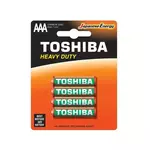 Toshiba cink baterije R03 AAA 4/1