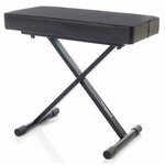 Bespeco SG9EX Metalna klavirska stolica Black
