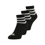 ADIDAS SPORTSWEAR Sportske čarape '3S C SPW MID 3P' crna