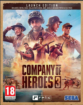 PC igra Company of Heroes 3 Launch Edition Metalno kućište