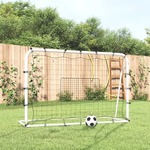 vidaXL Nogometna mreža za odbijanje 184 x 61 x 123 cm željezo i PE