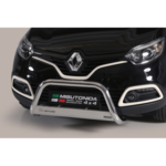 Misutonida Bull Bar Ø63mm inox srebrni za Renault Captur 2013-2017 s EU certifikatom