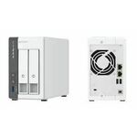 STORAGE QNAP NAS TS-216G; Brand: QNAP; Model: TS-216G; PartNo: TS-216G; 0001365810 TS-216G, 2-bay ARM 4C 2.0GHz ; 2 x SATA 6Gb/s 3.5"/2.5"; 4GB RAM on-board; 1 x GbE; 1 x 2.5GbE ; 1 x USB3.2 Gen1 and 2 x USB2.0