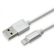 Kabel Lightning USB SBOX punjač, data - iPad, iPhone5/6/7 - 1.5m Silver