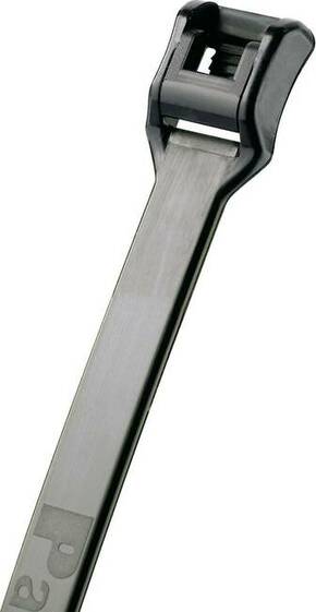 Panduit ILT3S-C0 ILT3S-C0 vezice 292 mm 4.80 mm crna s plosnatom geometrijskom glavom