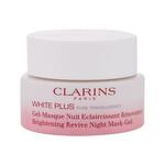 Clarins White Plus Brightening Revive Night Mask-Gel posvjetljujuća noćna maska za lice 50 ml za žene