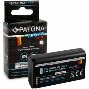 Patona DMW-BLJ31 Platinum 3500mAh 7.4V 25.9Wh baterija za Panasonic Lumix DC-S1