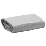 vidaXL Cerada siva Ø 2,2 m 650 g/m²
