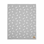 Bellamy Fly pamučna dekica 80x100 cm, siva