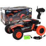 Off-road Rally auto na daljinsko upravljanje 1:24 narančasti