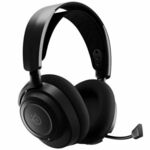 SteelSeries Arctis Nova 7P gaming slušalice, USB/bežične/bluetooth, bijela/crna/plava, 25dB/mW/38dB/mW/93dB/mW, mikrofon