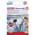 tesa POWERSTRIPS® (D x Š) 50 mm x 20 mm prozirna Sadržaj: 8 St.