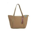 Bagmori Shopper torba tamno bež